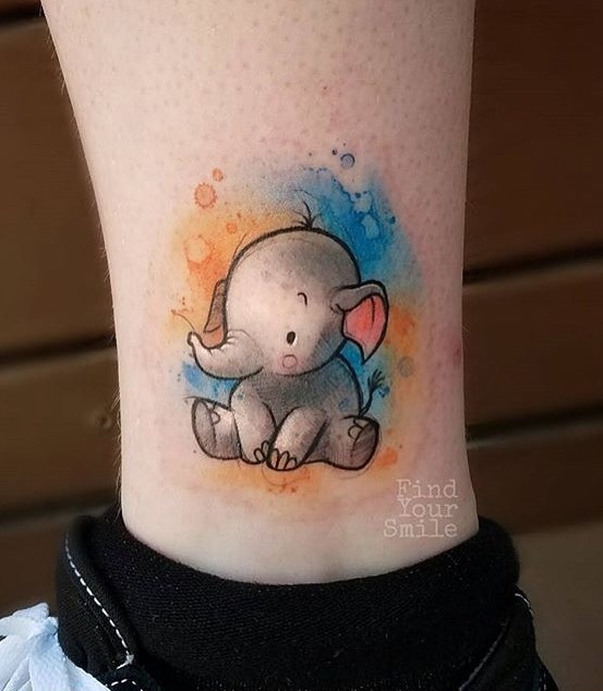 tatuaje de elefante para hombre y mujer tatuaje de elefante para hombre y mujer
