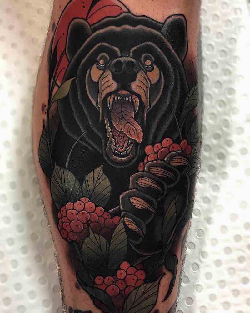 tatuaje de oso perfecto para hombre y mujer tatuaje de oso perfecto para hombre y mujer