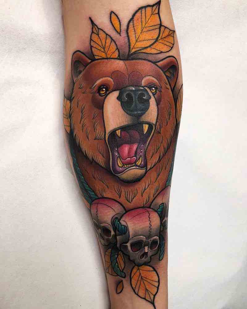 tatuaje de oso para mujeres tatuaje de oso para mujeres