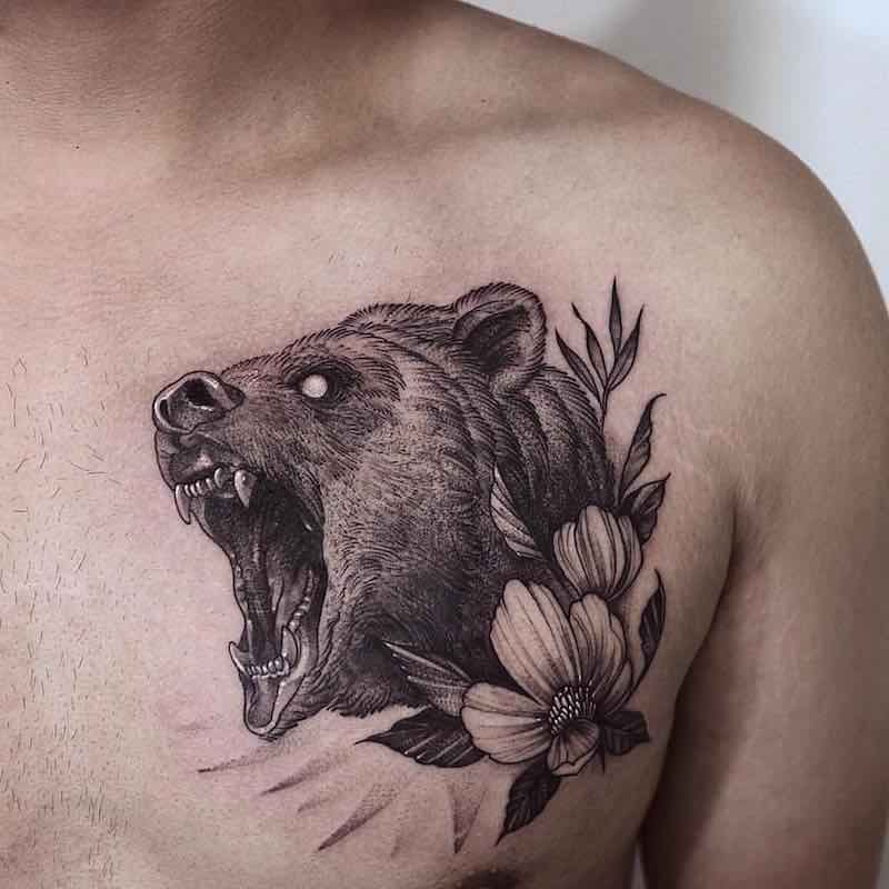 tatuaje de oso perfecto para hombre y mujer tatuaje de oso perfecto para hombre y mujer