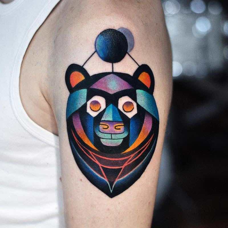 tatuaje de oso para hombre y mujer tatuaje de oso para hombre y mujer