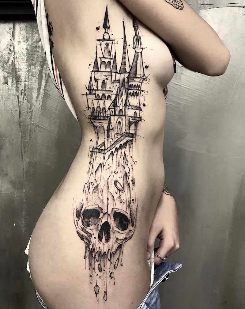tatuaje de calavera perfecto para hombre tatuaje de calavera perfecto para hombre