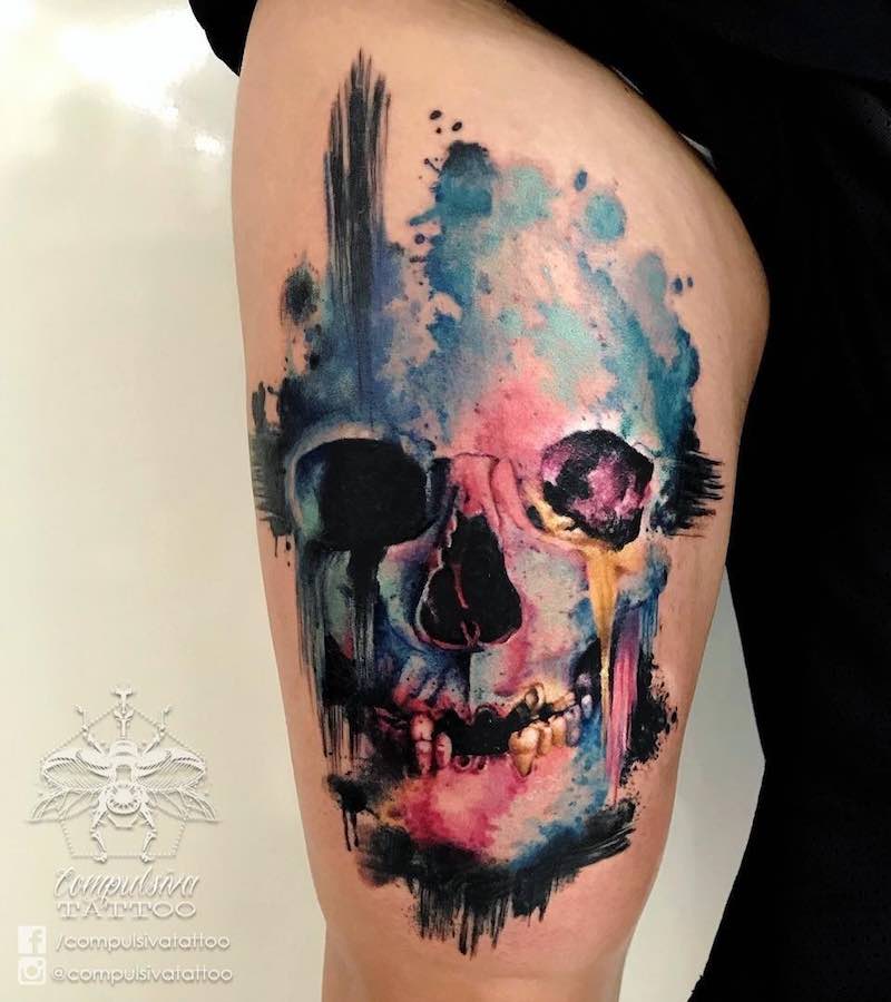 tatuaje de calavera perfecto para mujeres tatuaje de calavera perfecto para mujeres