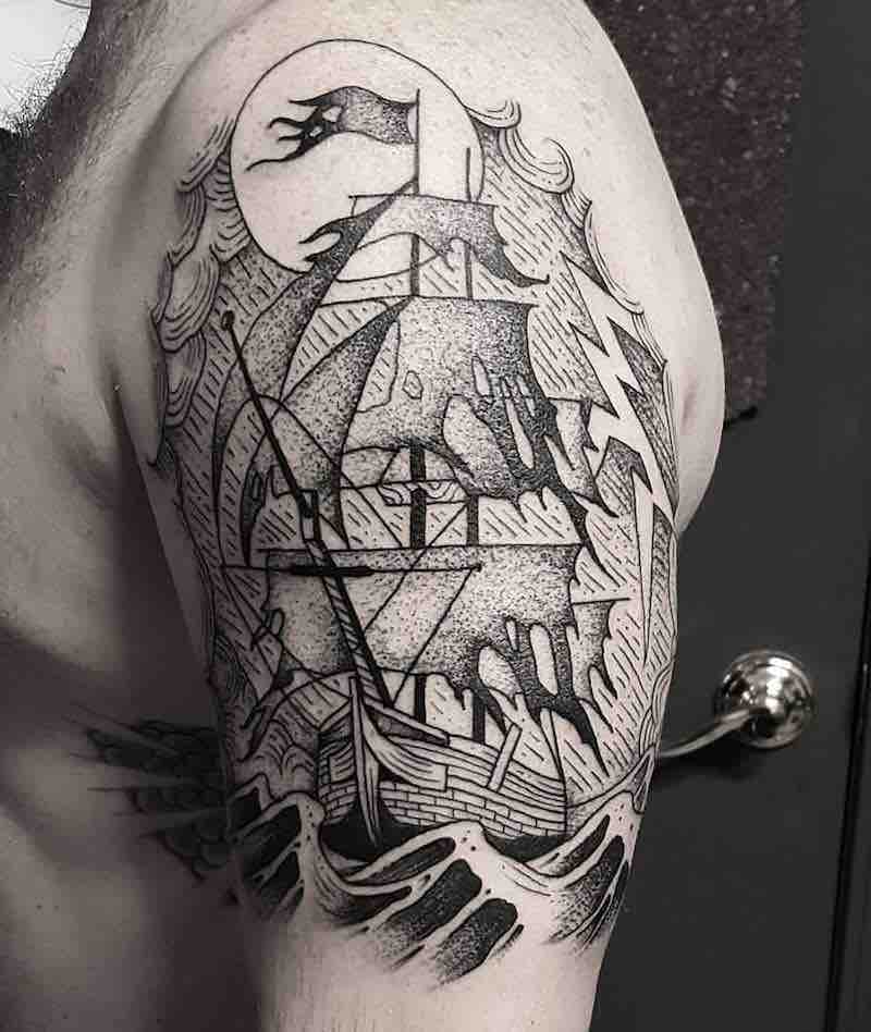 tatuaje de barco perfecto para mujeres y hombres tatuaje de barco perfecto para mujeres y hombres