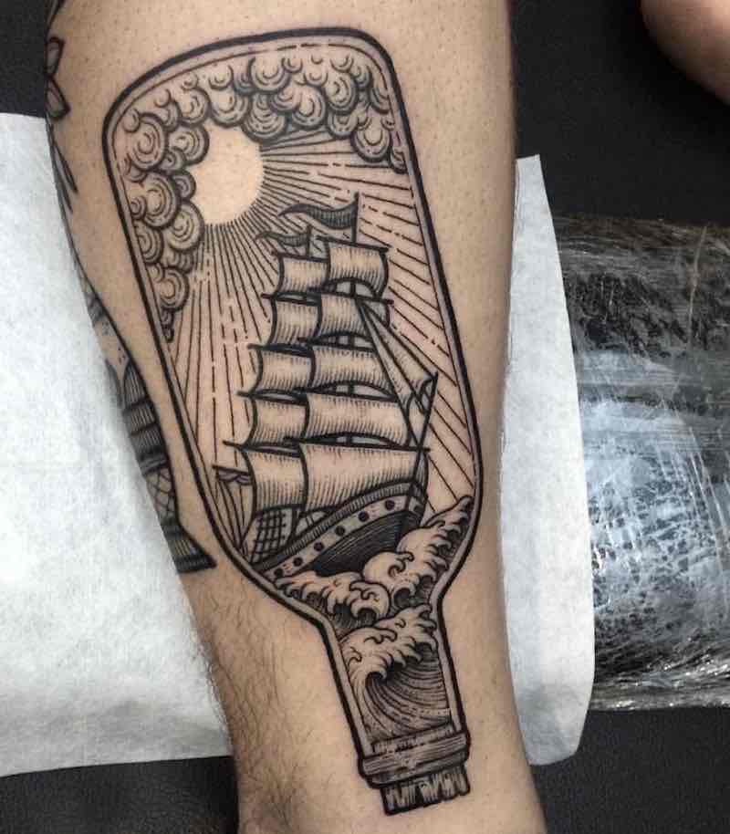 tatuaje de barco para hombre tatuaje de barco para hombre