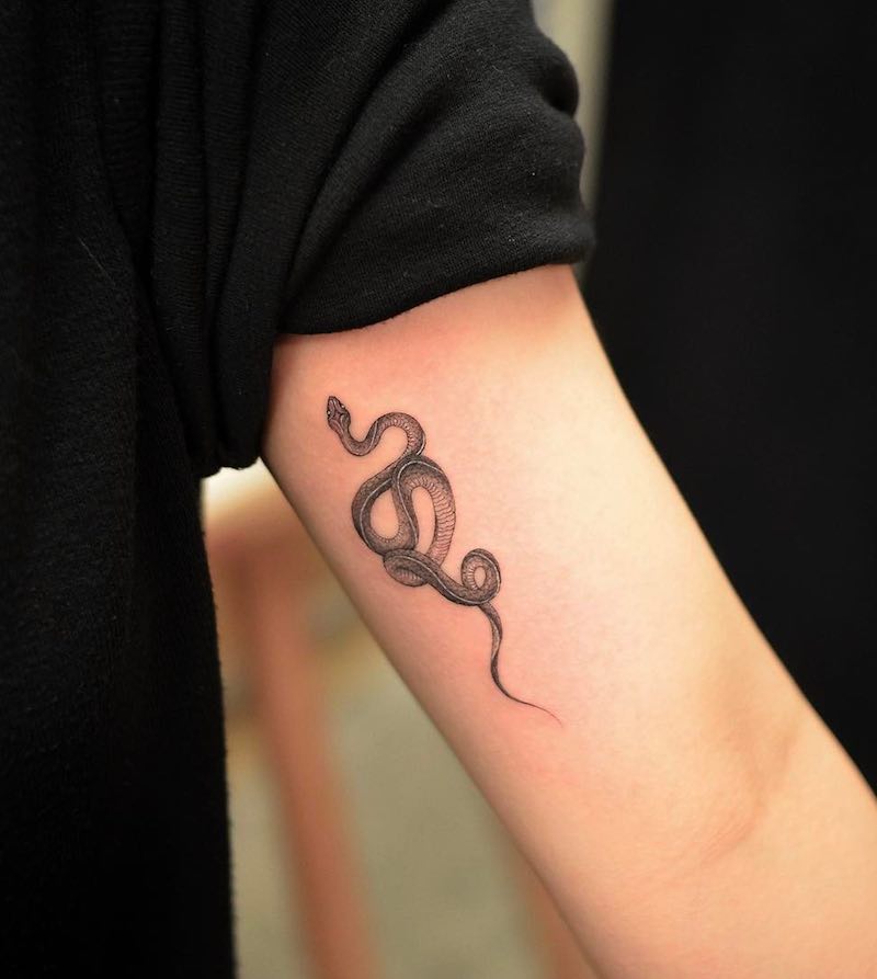 tatuaje de serpiente para mujeres tatuaje de serpiente para mujeres