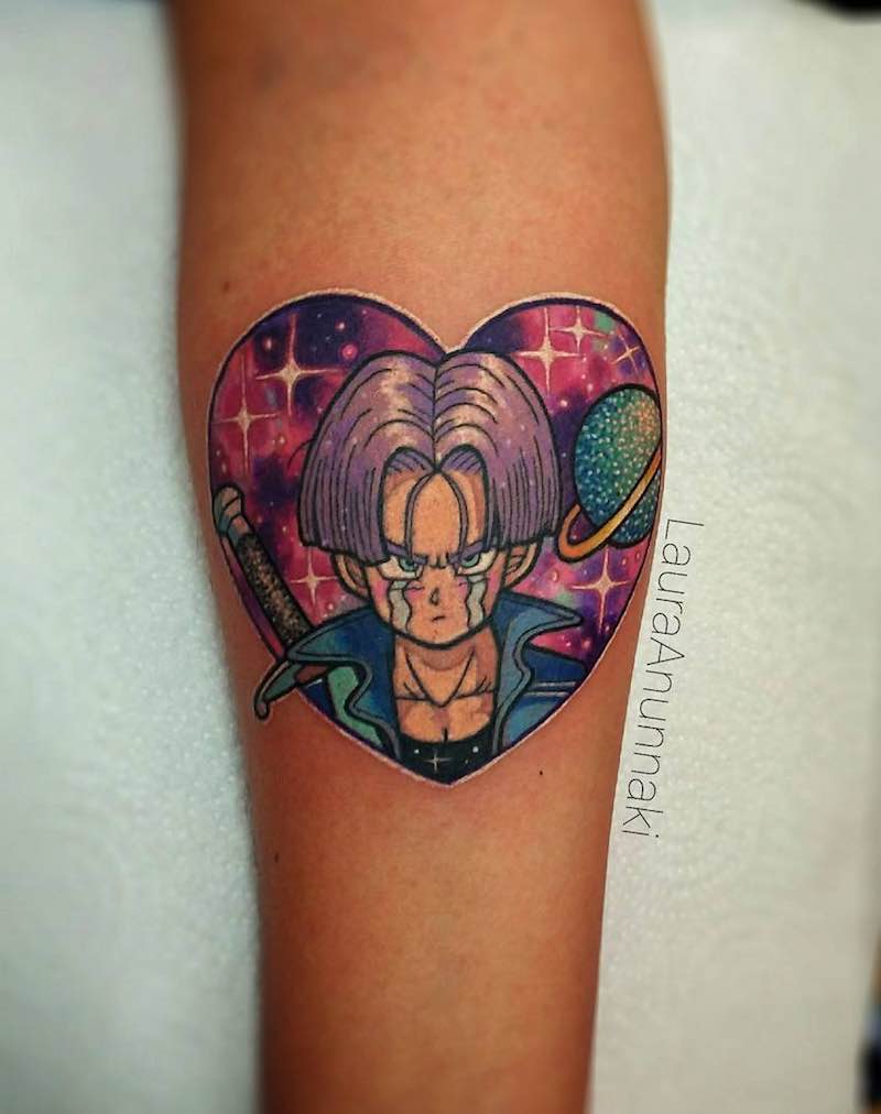 tatuaje de Dragon Ball Z para hombre tatuaje de Dragon Ball Z para hombre