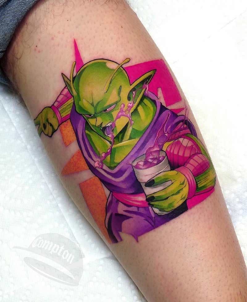 tatuaje de Dragon Ball Z perfecto para mujeres tatuaje de Dragon Ball Z perfecto para mujeres
