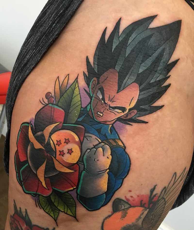 tatuaje de Dragon Ball Z para hombre y mujer tatuaje de Dragon Ball Z para hombre y mujer