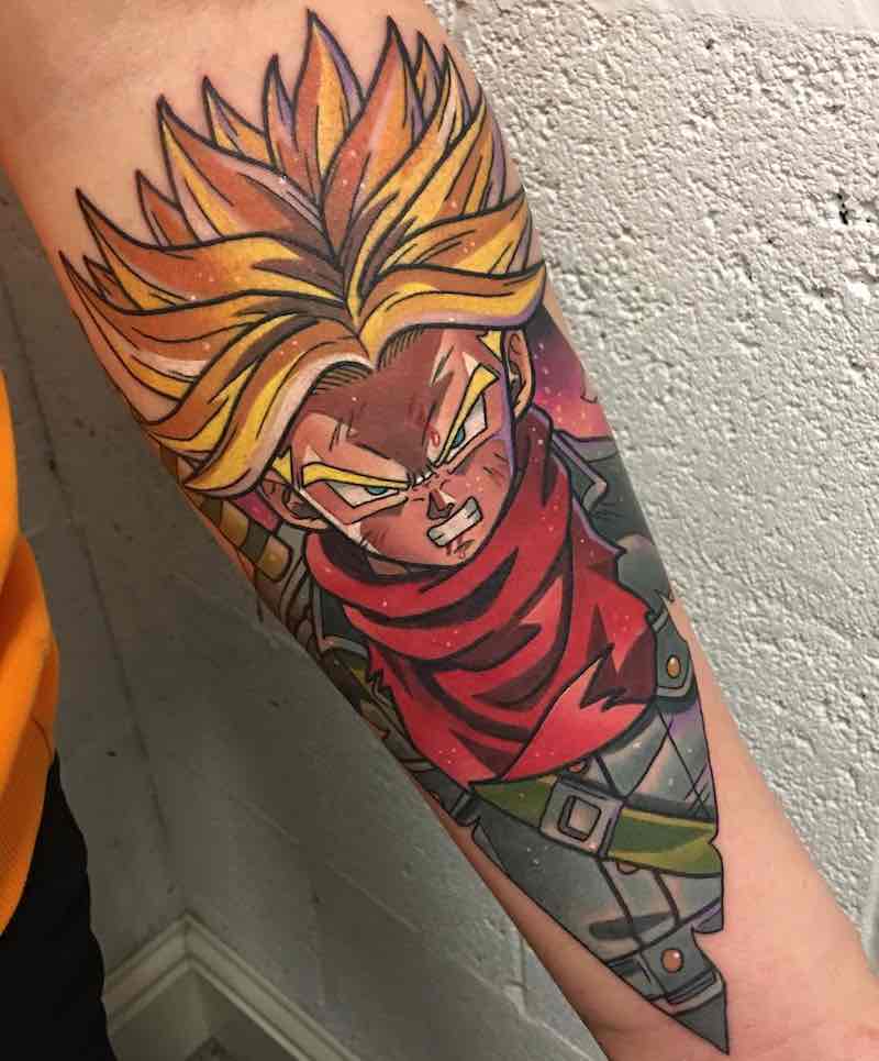 Perfecto tatuaje de Dragon Ball Z Perfecto tatuaje de Dragon Ball Z