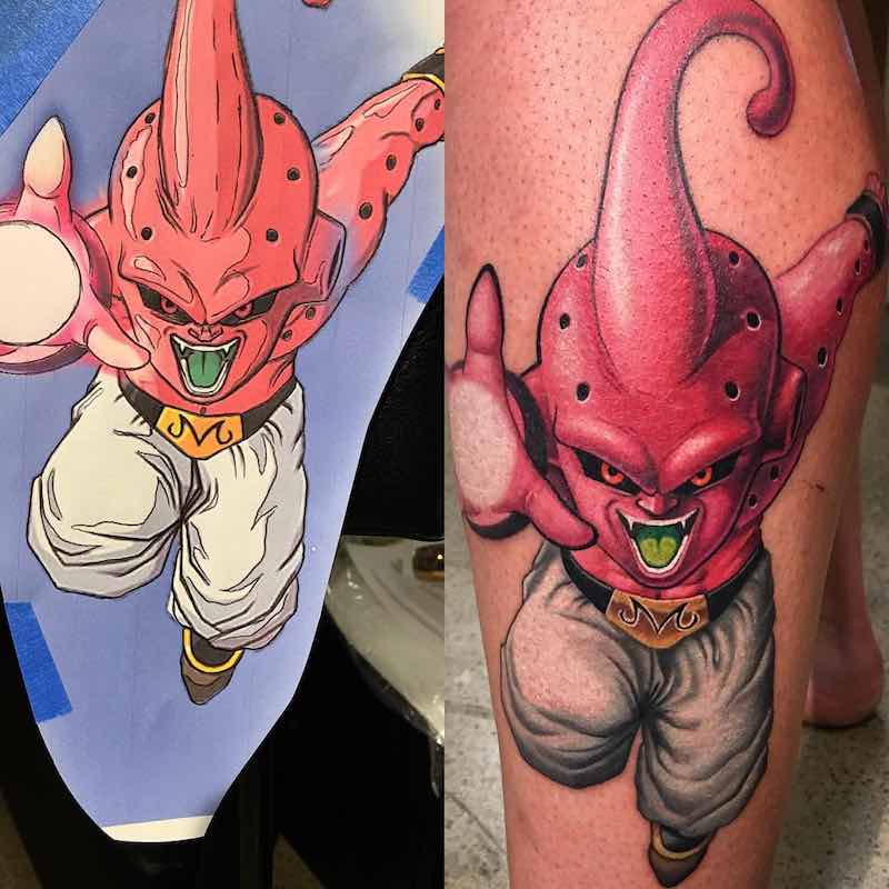 tatuaje de Dragon Ball Z perfecto para hombre tatuaje de Dragon Ball Z perfecto para hombre
