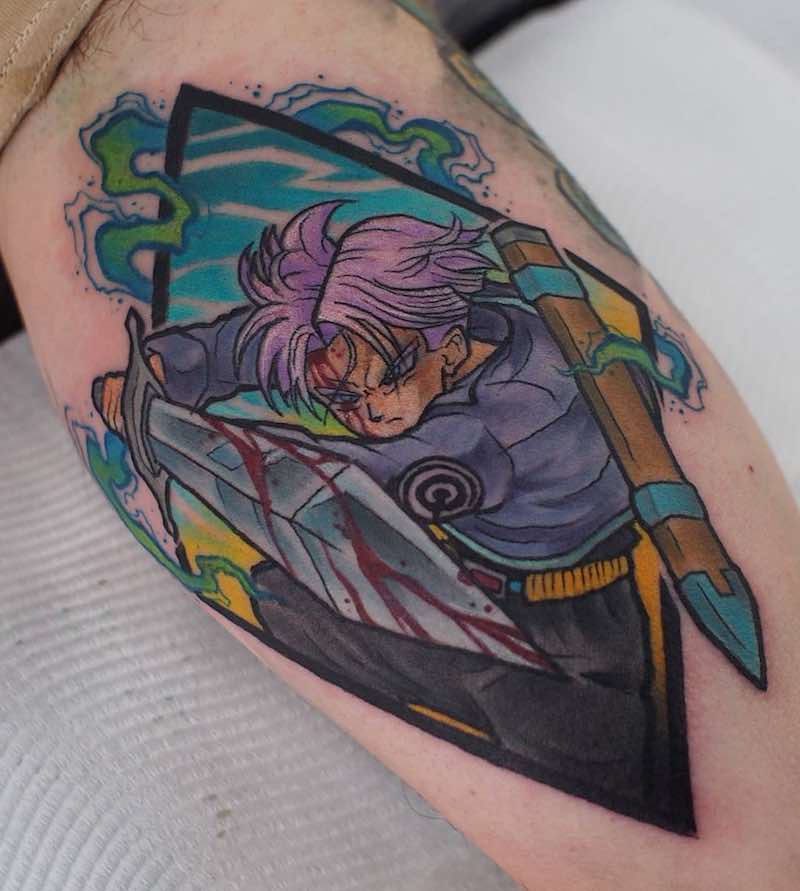 Increible tatuaje de Dragon Ball Z Increible tatuaje de Dragon Ball Z