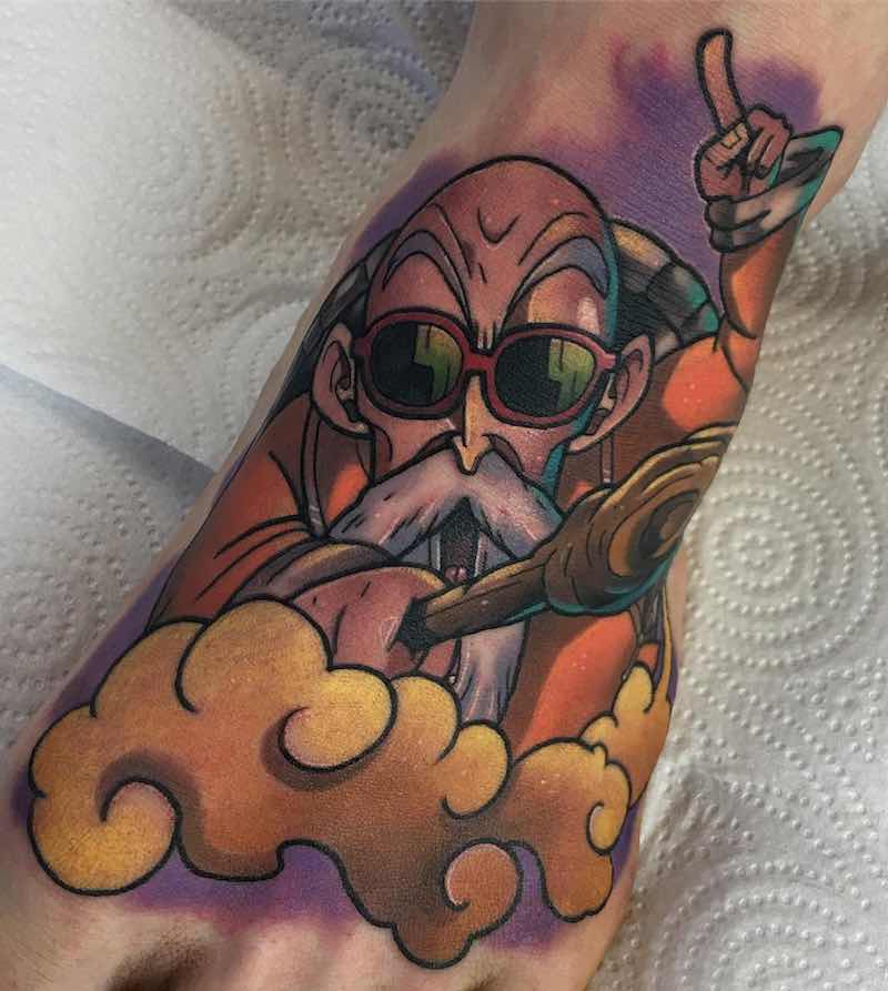 tatuaje de Dragon Ball Z para mujeres tatuaje de Dragon Ball Z para mujeres