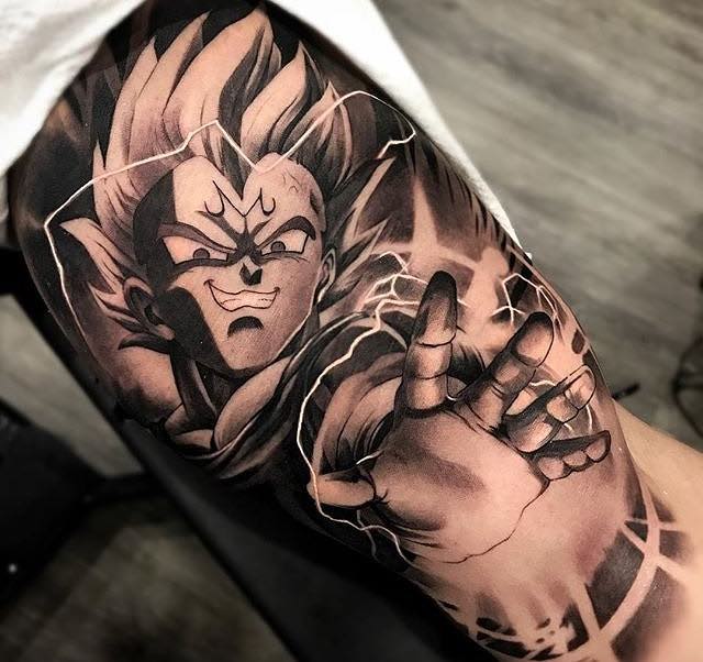 tatuaje de Dragon Ball Z perfecto para hombre y mujer tatuaje de Dragon Ball Z perfecto para hombre y mujer