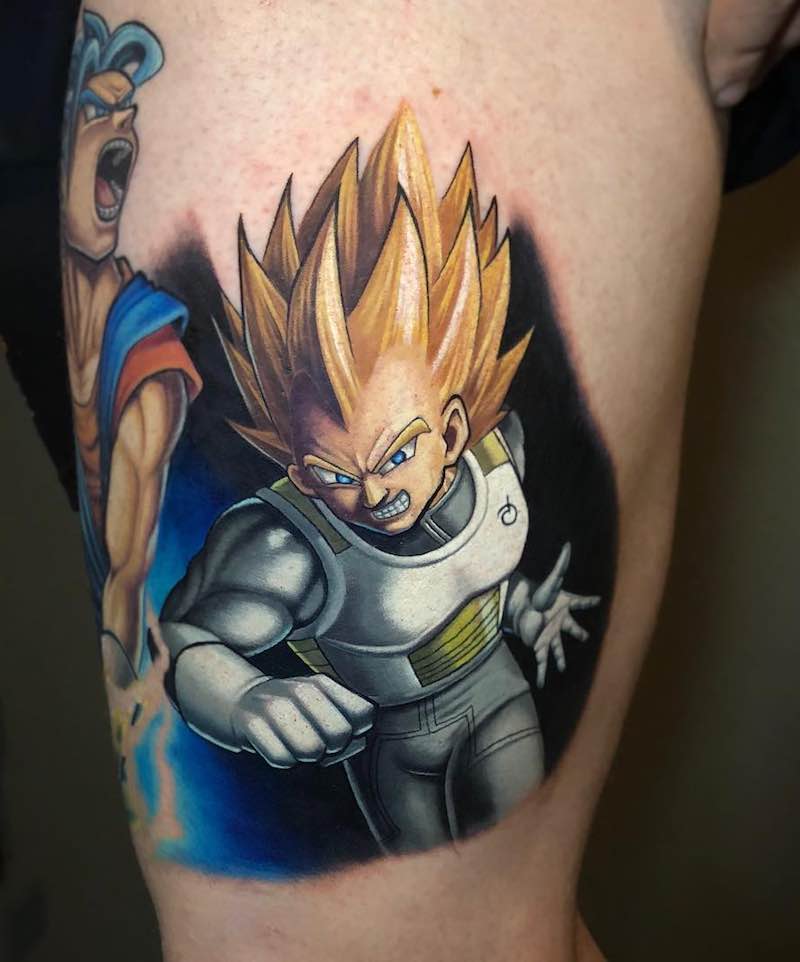Un tatuaje de Dragon Ball Z de este año Un tatuaje de Dragon Ball Z de este año