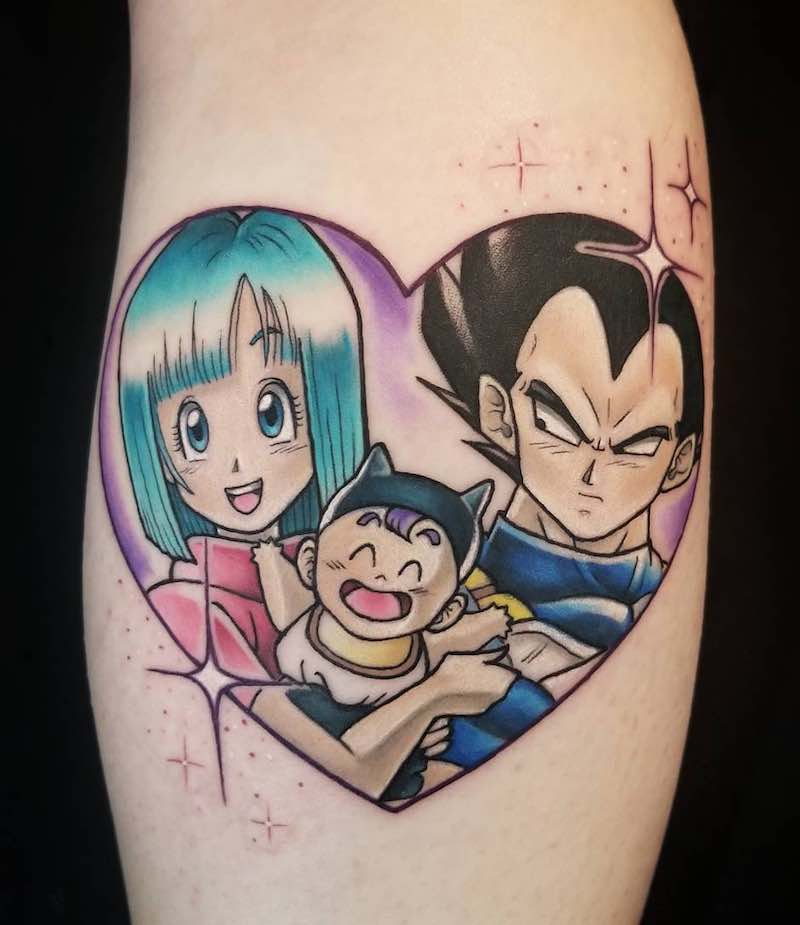 Un tatuaje de Dragon Ball Z bastante interesante Un tatuaje de Dragon Ball Z bastante interesante