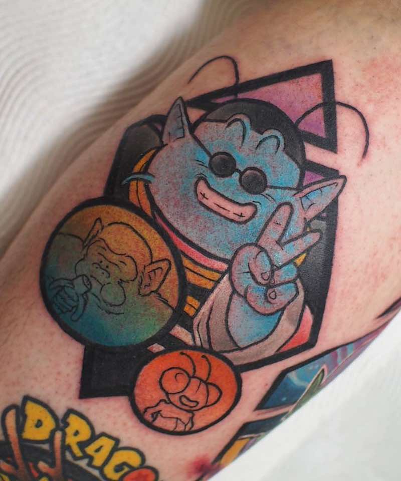 Fantástico tatuaje de Dragon Ball Z Fantástico tatuaje de Dragon Ball Z