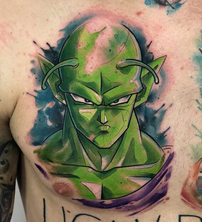 Fantástico tatuaje de Dragon Ball Z Fantástico tatuaje de Dragon Ball Z