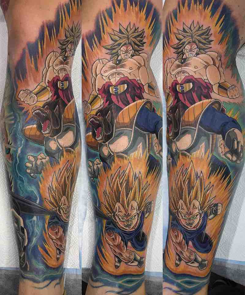 tatuaje de Dragon Ball Z perfecto para mujeres tatuaje de Dragon Ball Z perfecto para mujeres
