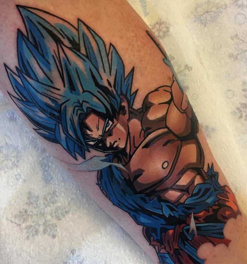 tatuaje de Dragon Ball Z para hombre y mujer tatuaje de Dragon Ball Z para hombre y mujer