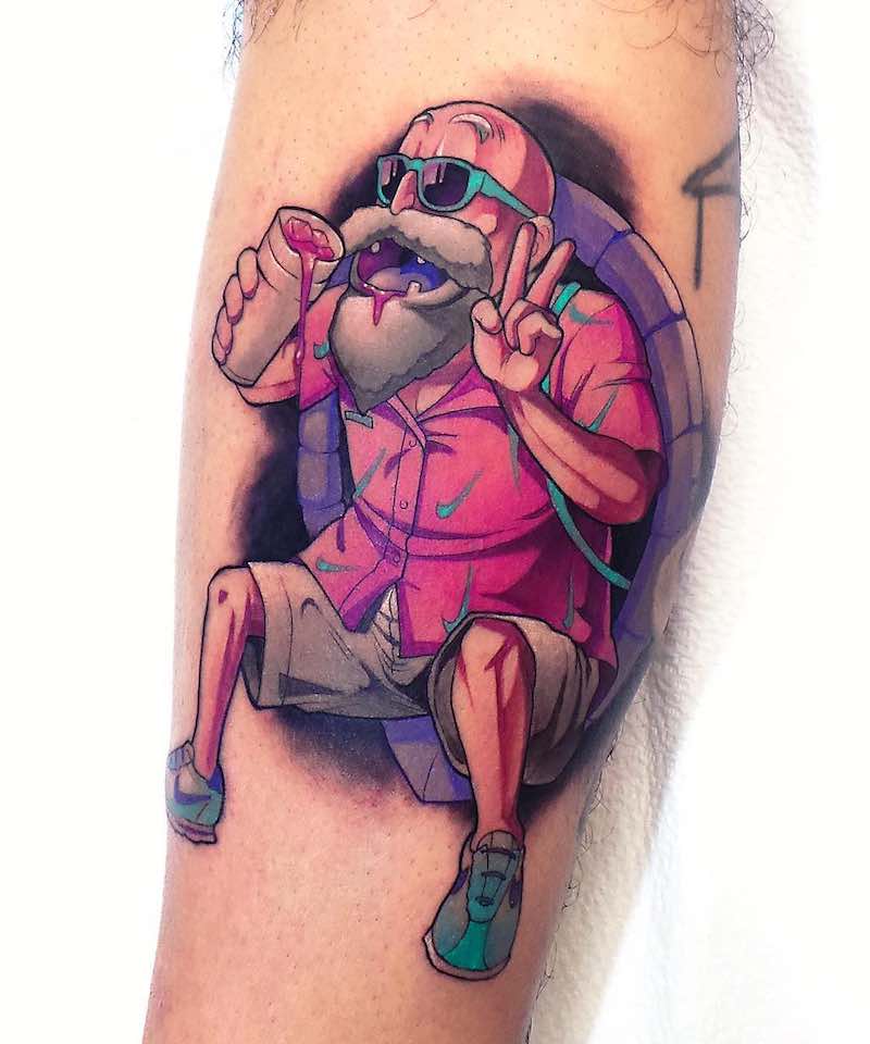 Increible tatuaje de Dragon Ball Z Increible tatuaje de Dragon Ball Z