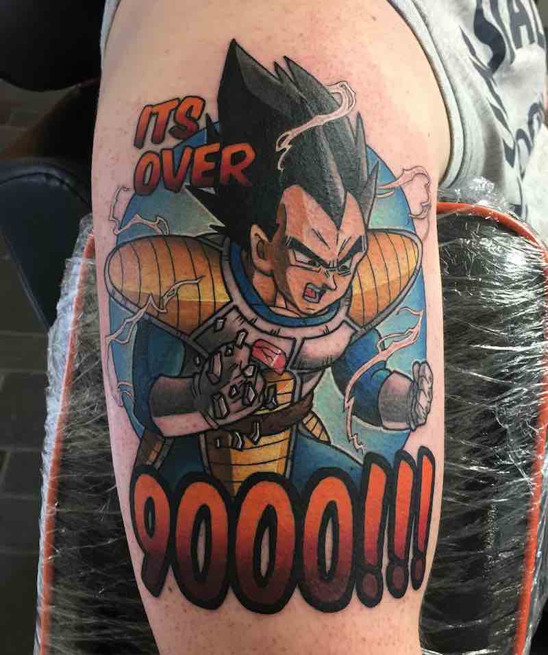 tatuaje de Dragon Ball Z para hombre tatuaje de Dragon Ball Z para hombre