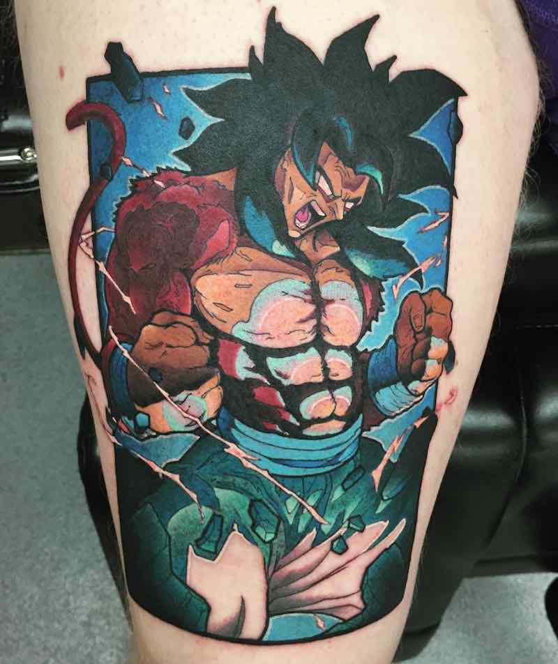Increible tatuaje de Dragon Ball Z Increible tatuaje de Dragon Ball Z