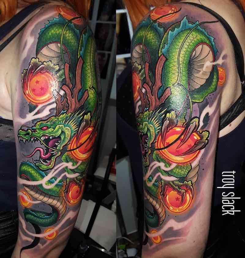 Increible tatuaje de Dragon Ball Z Increible tatuaje de Dragon Ball Z