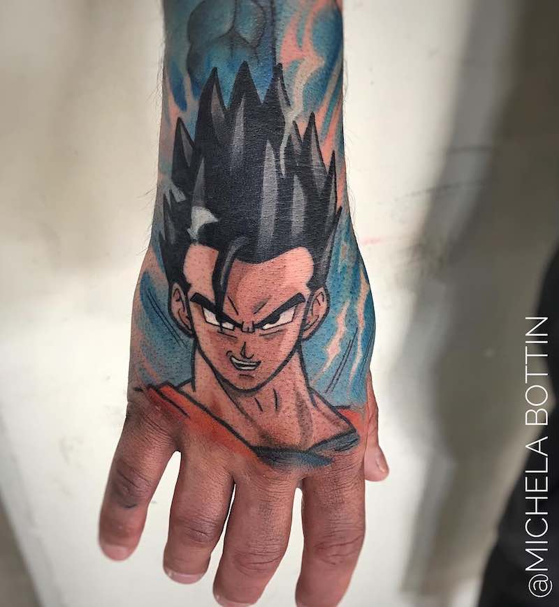 Perfecto tatuaje de Dragon Ball Z Perfecto tatuaje de Dragon Ball Z
