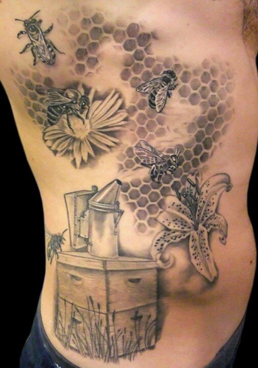 tatuajes-abejas-43