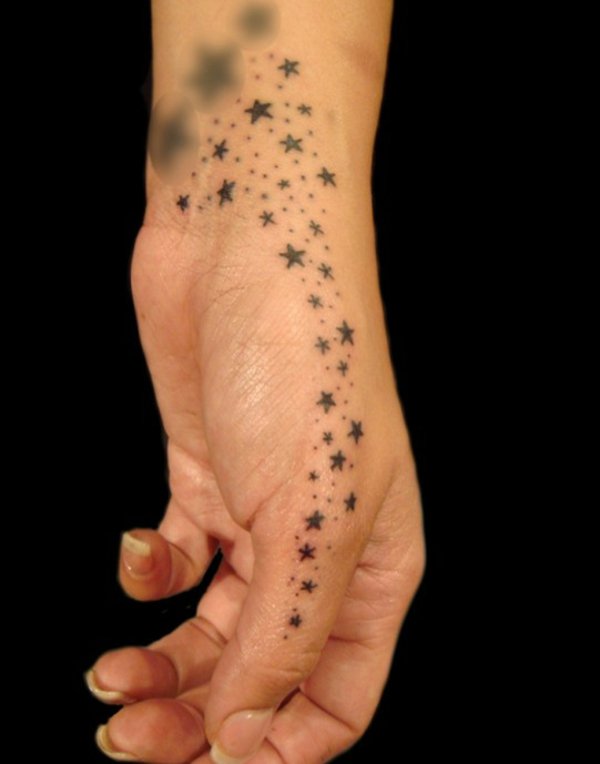 idea tatuaje estrellas 202