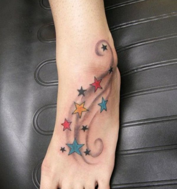 idea tatuaje estrellas 205