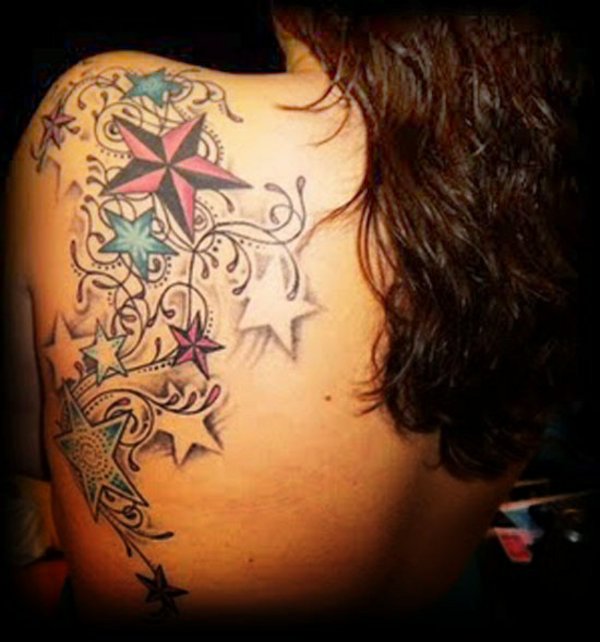 idea tatuaje estrellas 208