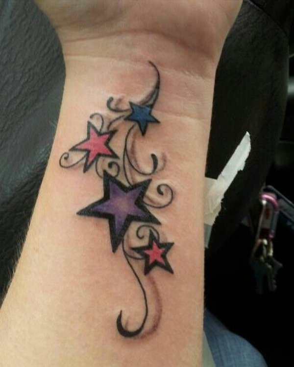 idea tatuaje estrellas 211