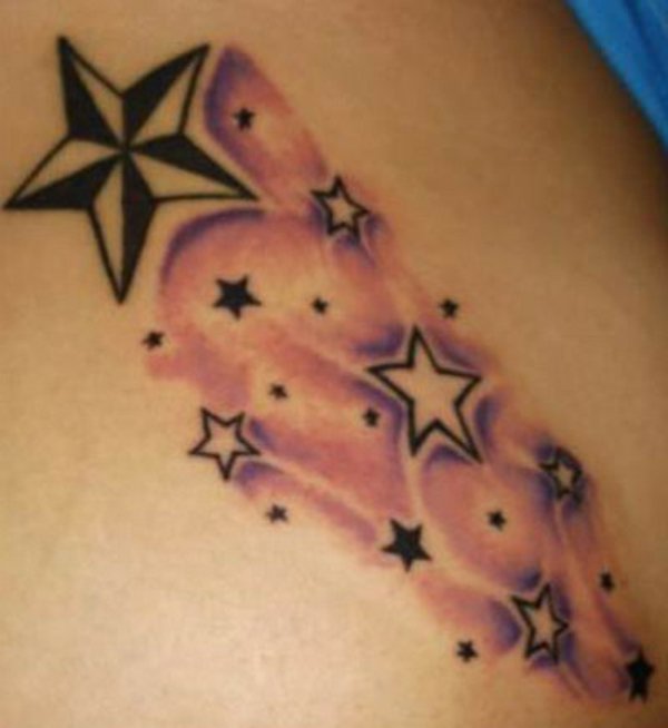 idea tatuaje estrellas 218