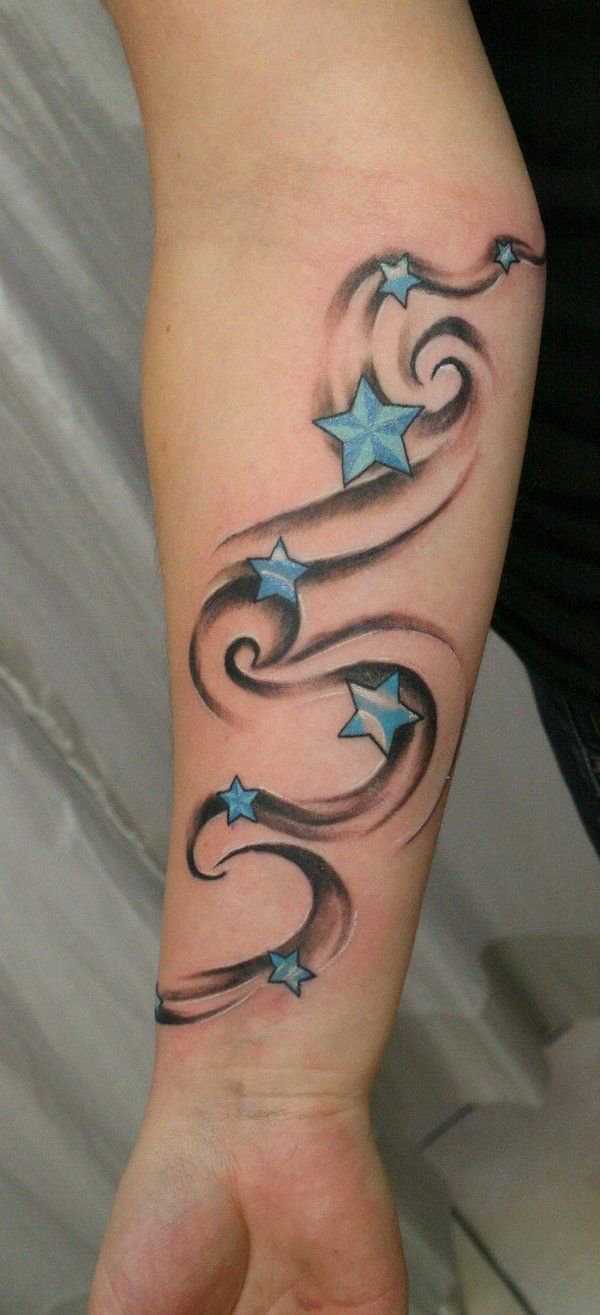 idea tatuaje estrellas 223