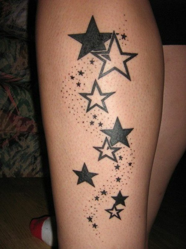idea tatuaje estrellas 225