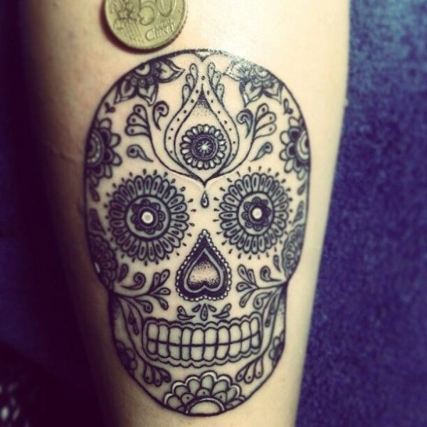 foto tatuaje calavera 454
