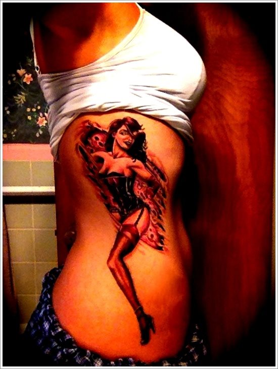 tatuaje chicas pin up 105