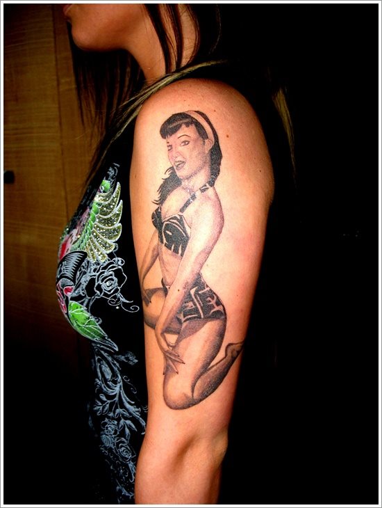 tatuaje chicas pin up 108