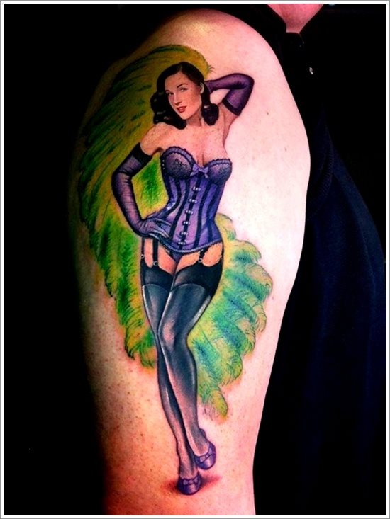 tatuaje chicas pin up 111