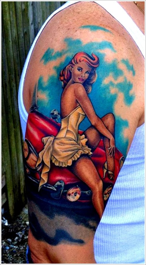 tatuaje chicas pin up 116