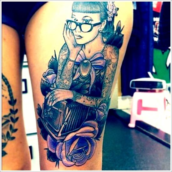 tatuaje chicas pin up 124