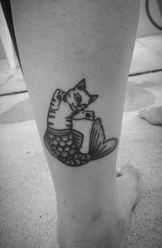 tattoo femenino con un animal 10