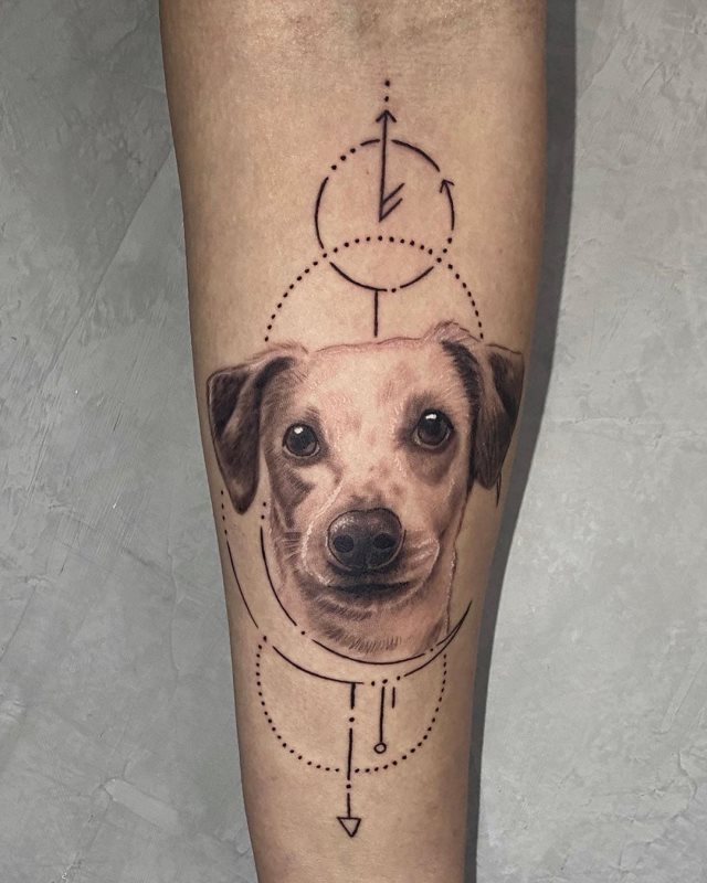 tattoo femenino con un animal 19