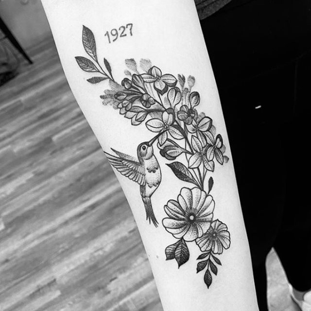 tattoo femenino con un animal 36