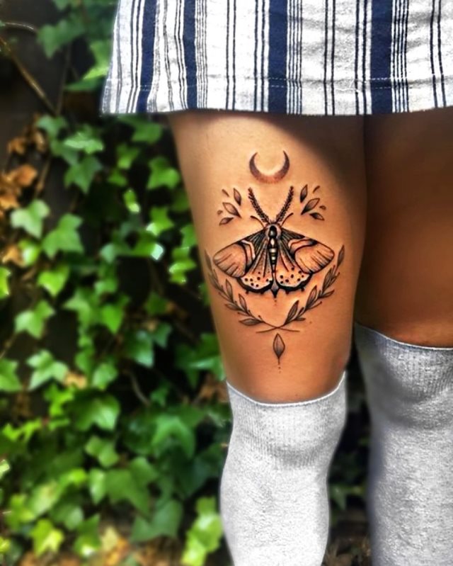 tattoo femenino con un animal 37