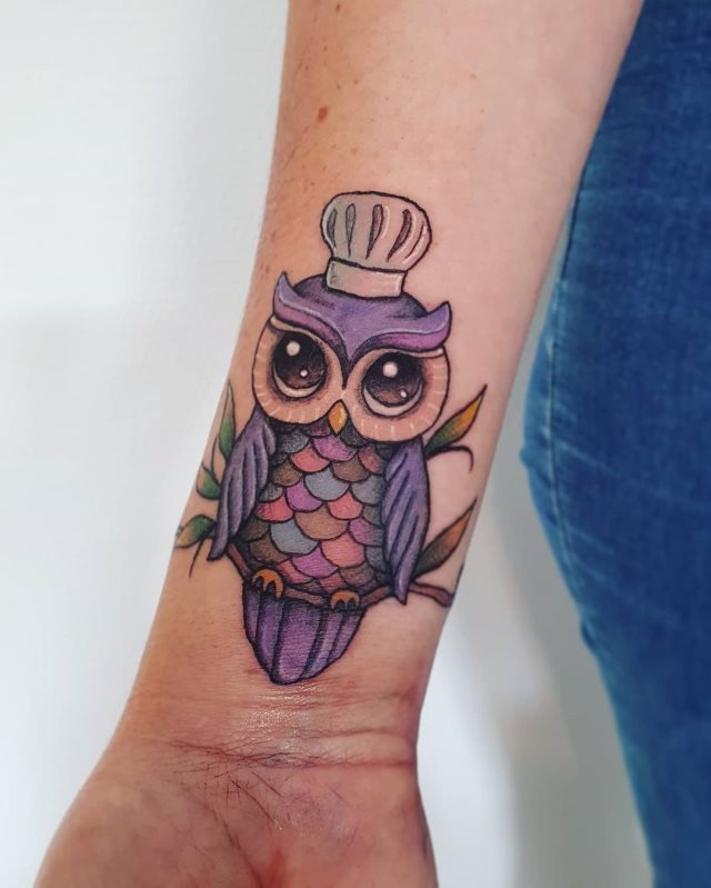 tattoo femenino con un animal 47