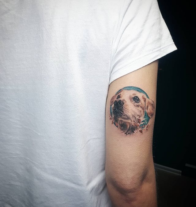 tattoo femenino con un animal 57
