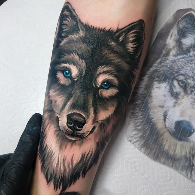 tattoo femenino con un animal 68
